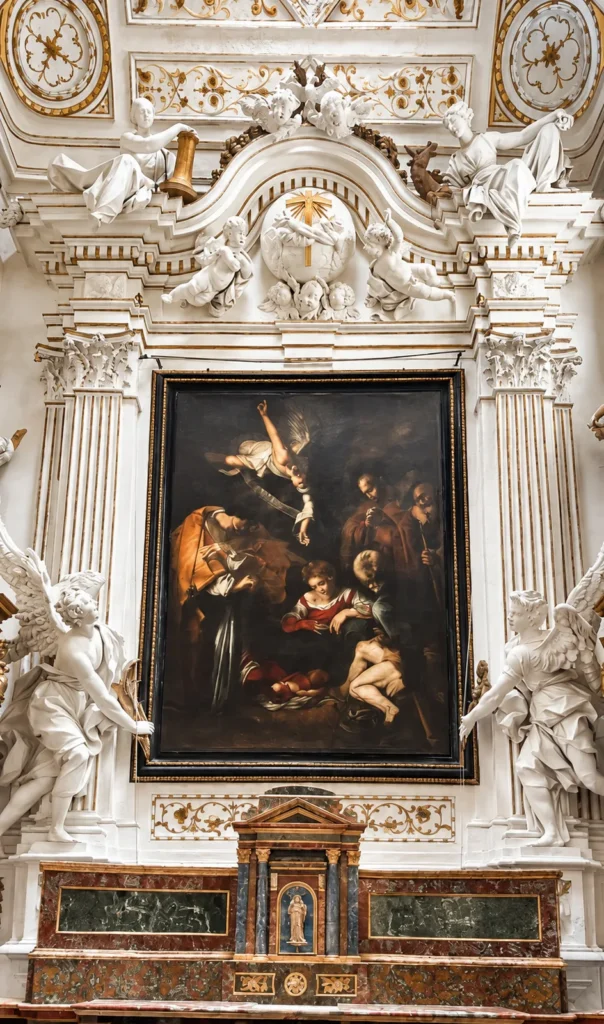 Caravaggio’s stolen Nativity painting