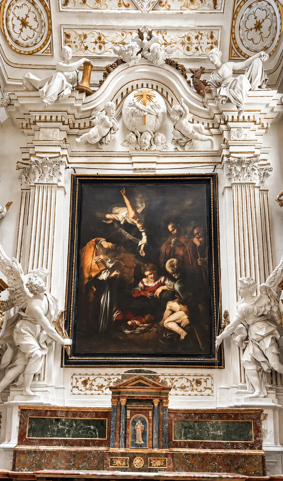 Caravaggio’s stolen Nativity painting
