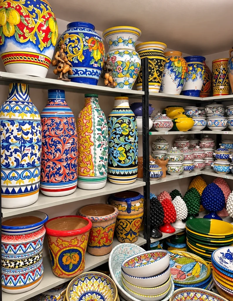 Traditional Sicilian ceramics from Palermo