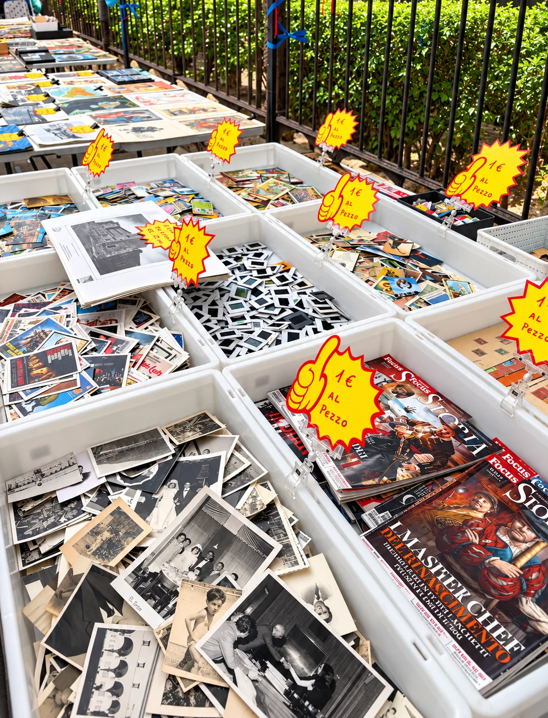 Flea market in Palermo