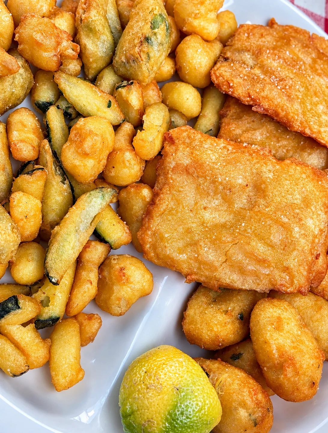 Panelle, traditional Sicilian chickpea fritters