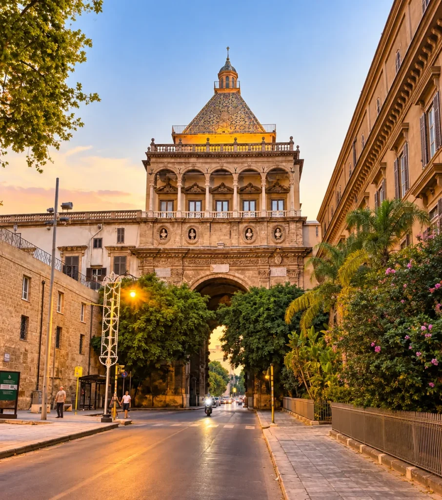 Porta Nuova in Palermo