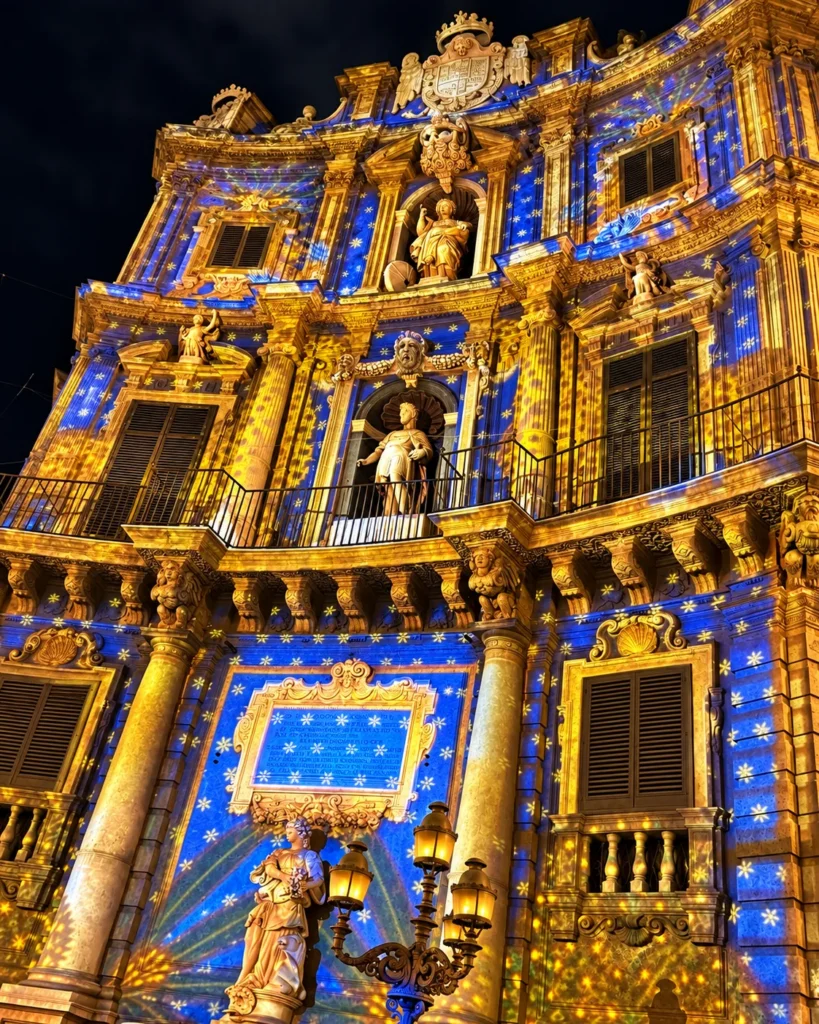 Quattro Canti square in Palermo