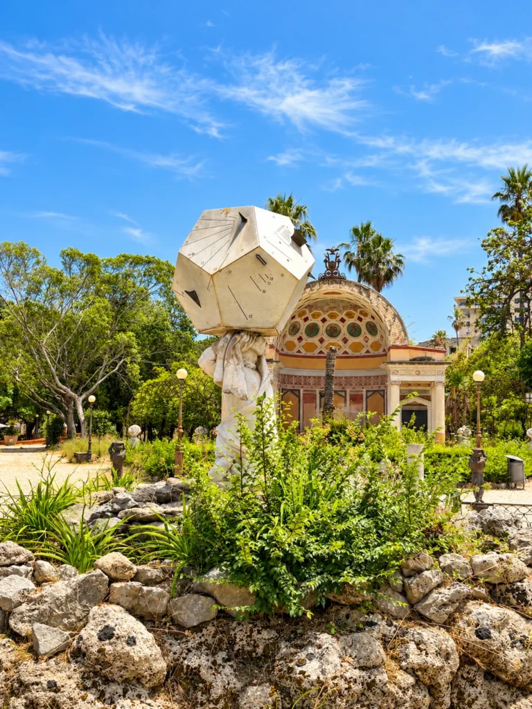 Villa Giulia public garden in Palermo